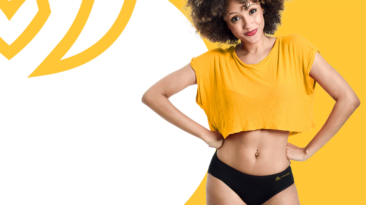 ladies wearing the best period pants sanitary pads alternative